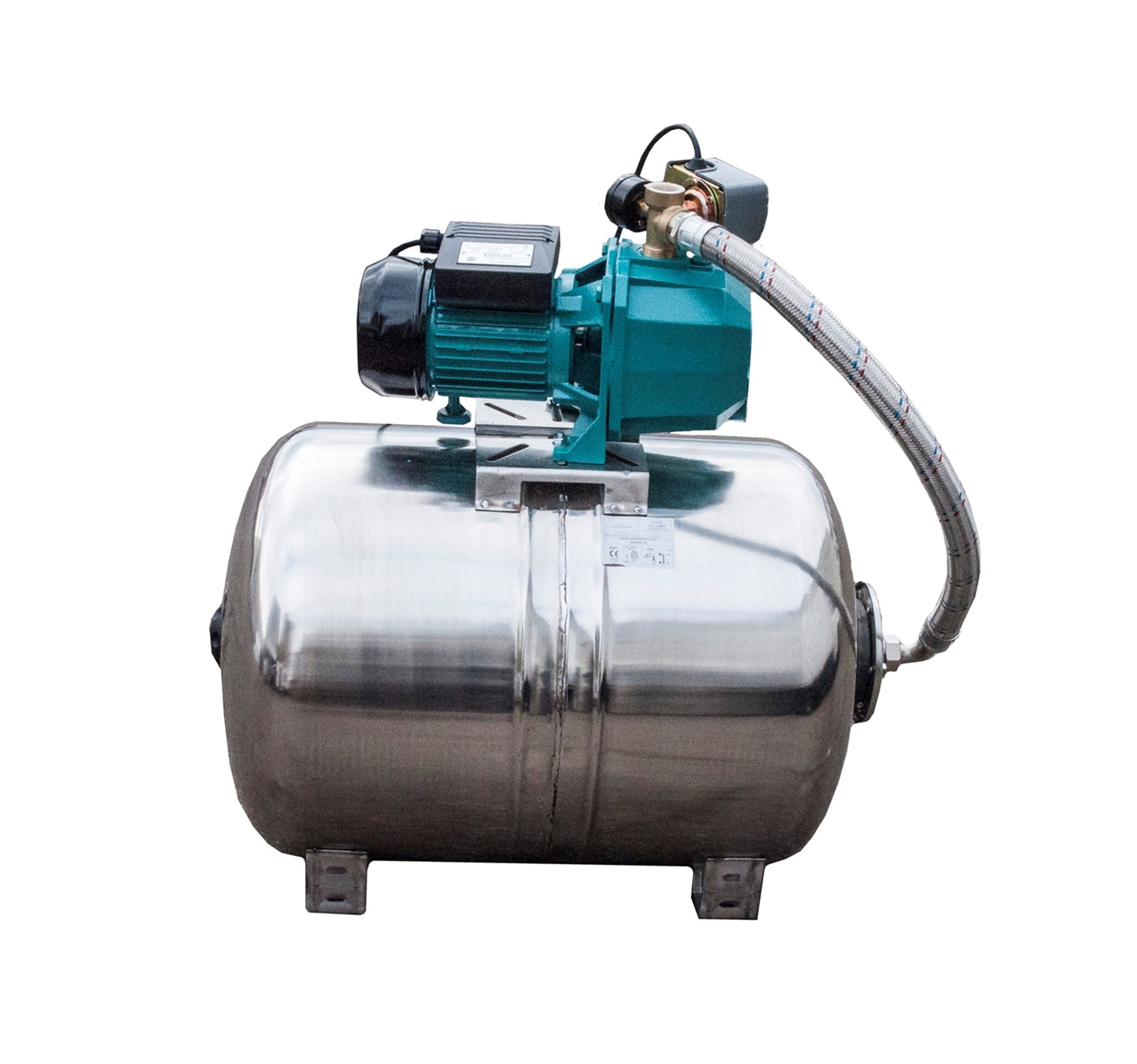 Hidrofor de mare adancime 23m cu ejector Omnigena DP355/100, rezervor 100 litri din inox, 0.75 kW, OM5003/100I