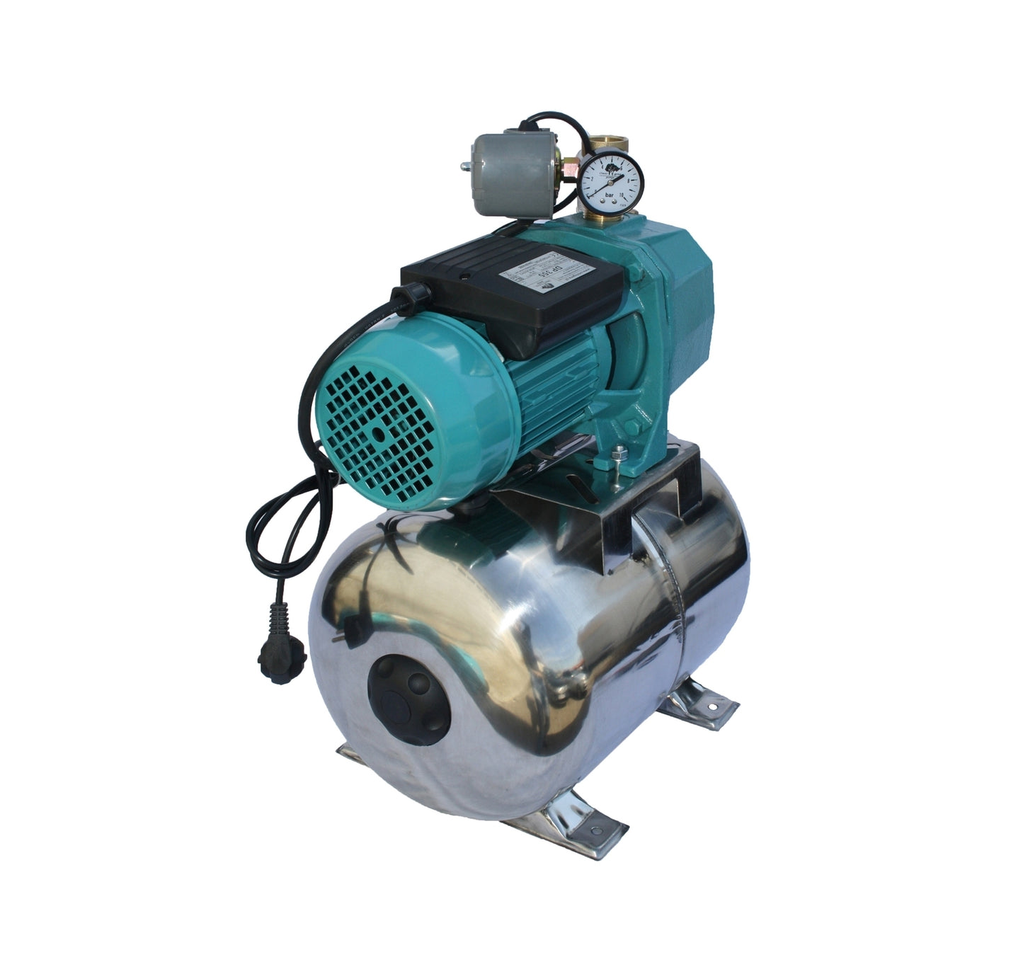 Hidrofor de mare adancime 23m cu ejector Omnigena DP355/24, rezervor 24 litri din inox, 0.75 kW, OM5003/24I