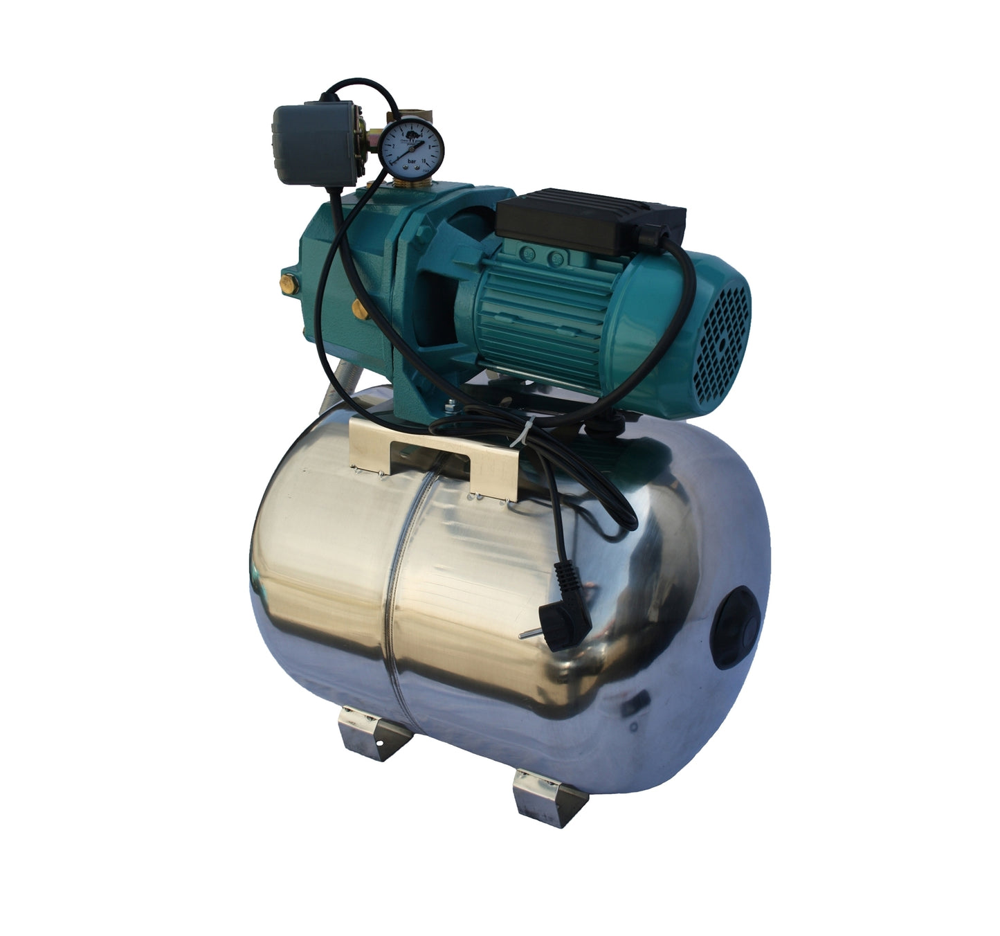 Hidrofor de mare adancime 23m cu ejector Omnigena DP355/50, rezervor 50 litri din inox, 0.75 kW, OM5003/50I