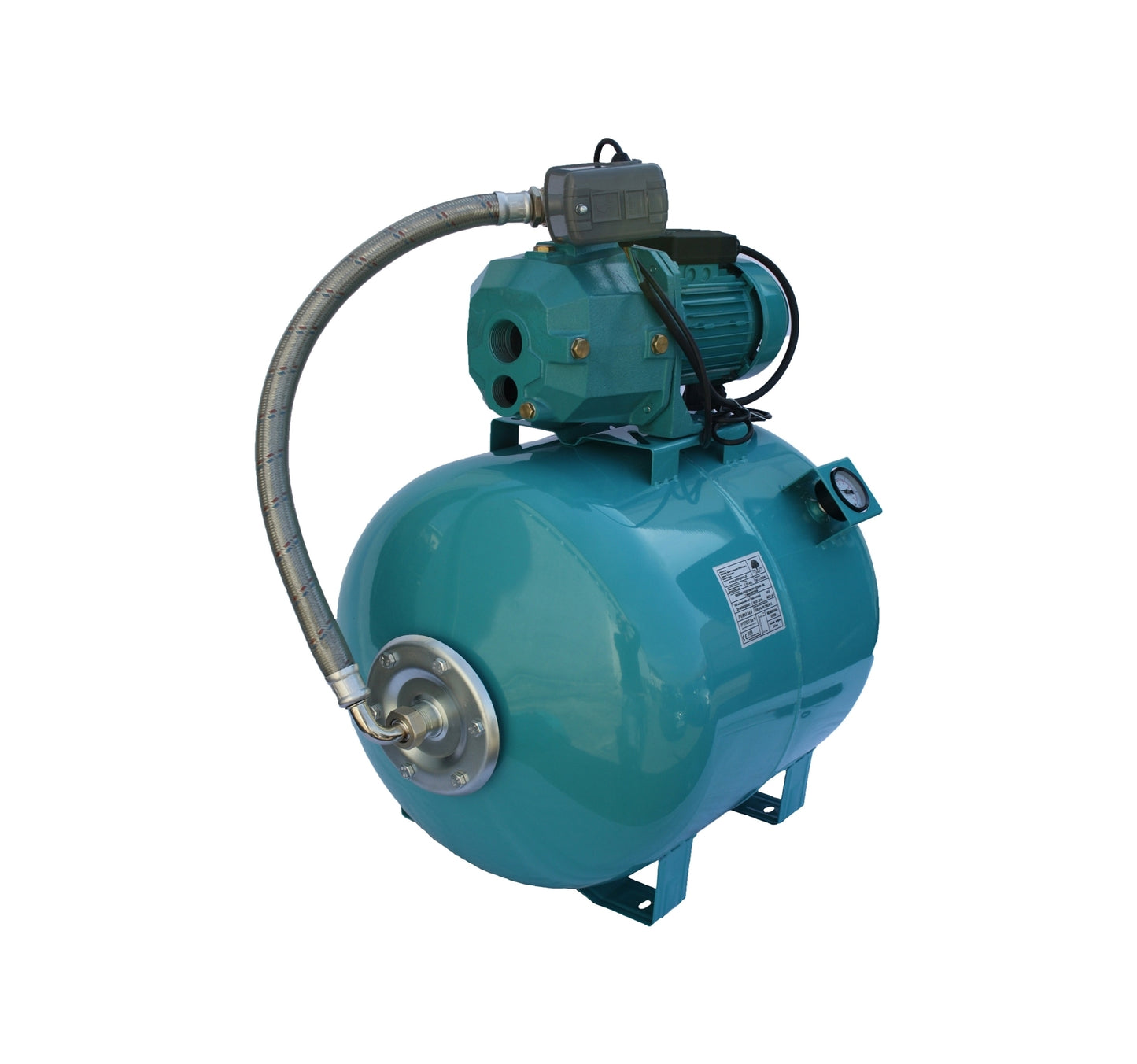 Hidrofor de mare adancime 23m cu ejector Omnigena DP355/100, rezervor 100 litri cu manometru, 0.75 kW, OM5003/100M