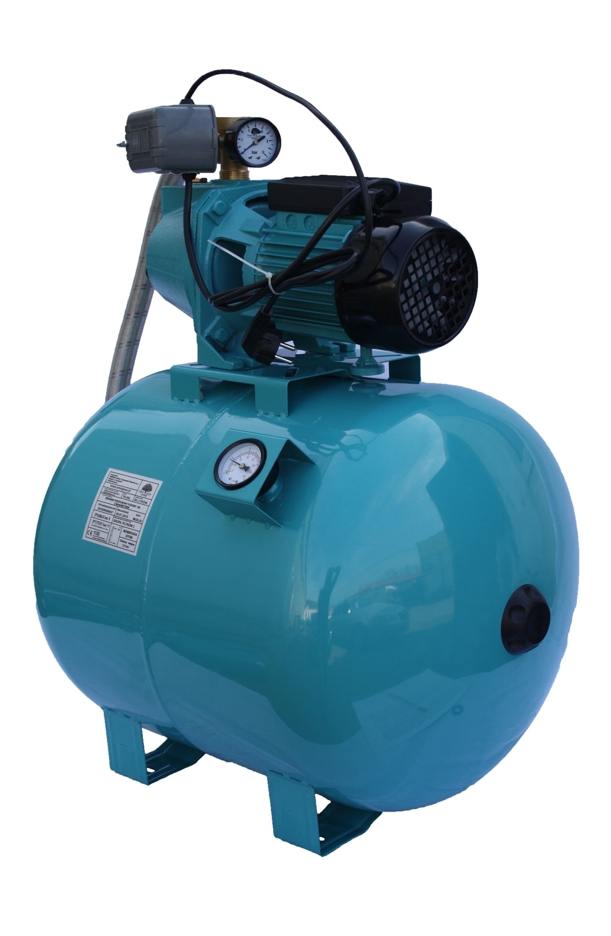 Hidrofor APC JY 100A(a)/80 rezervor 80 litri cu manometru, 1.1kW, 03020123/80M