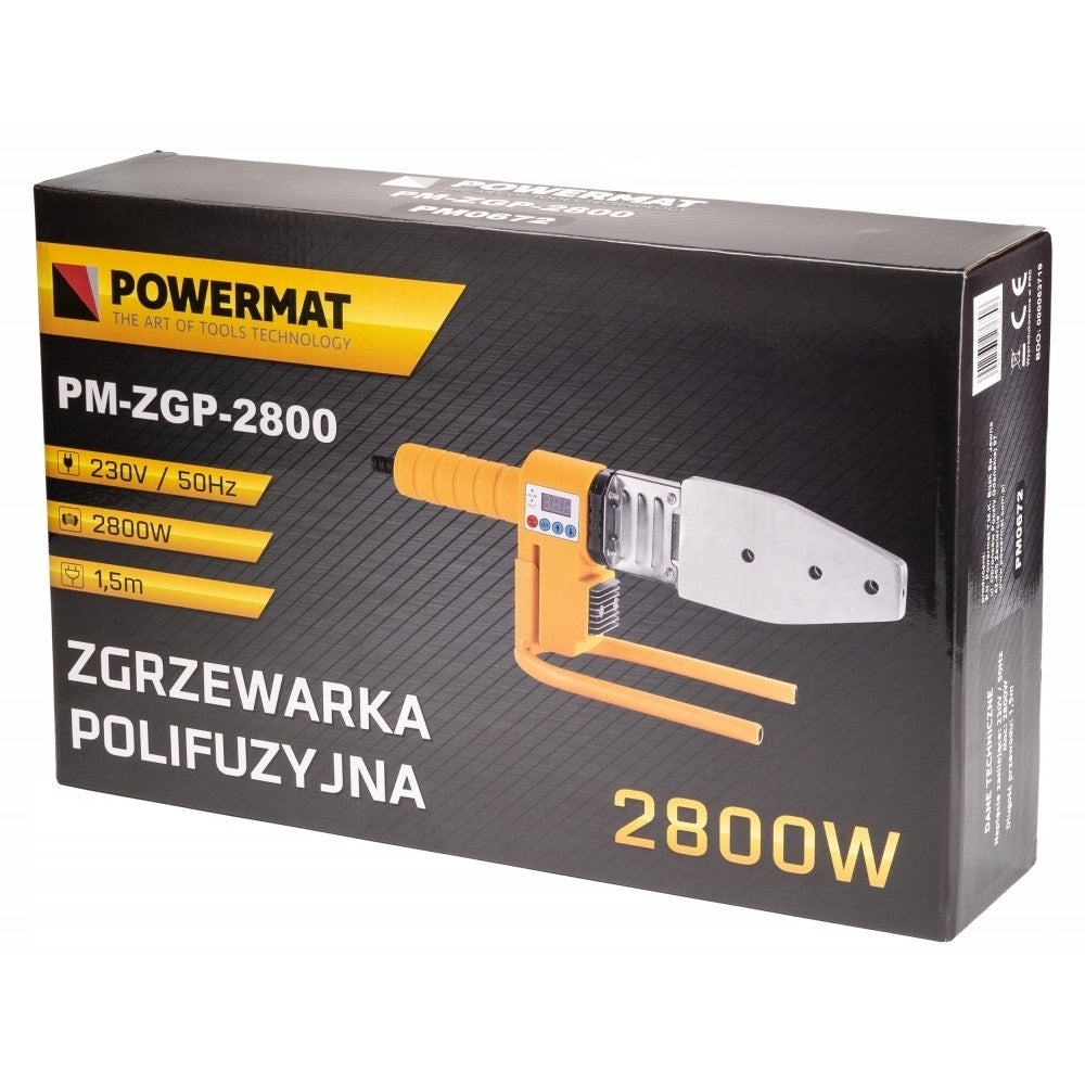 Dispozitiv de sudat tevi 2800W, Powermat PM-ZGP-2800
