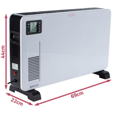 Convector termostat CH3500DW 2300W LCD, Maltec 107514