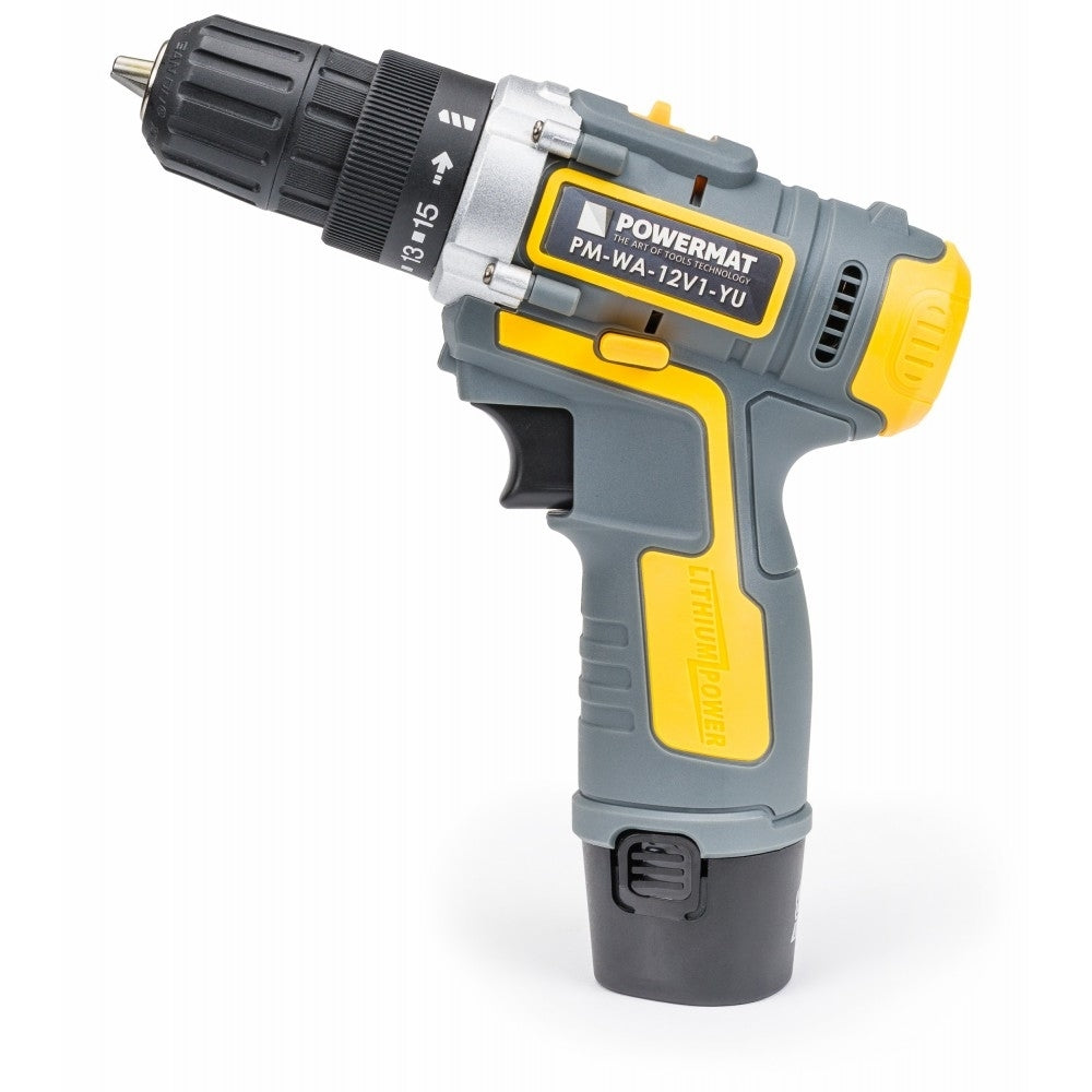 Surubelnita electrica 1,5Ah 12V, Powermat PM-WA-12V1-YU