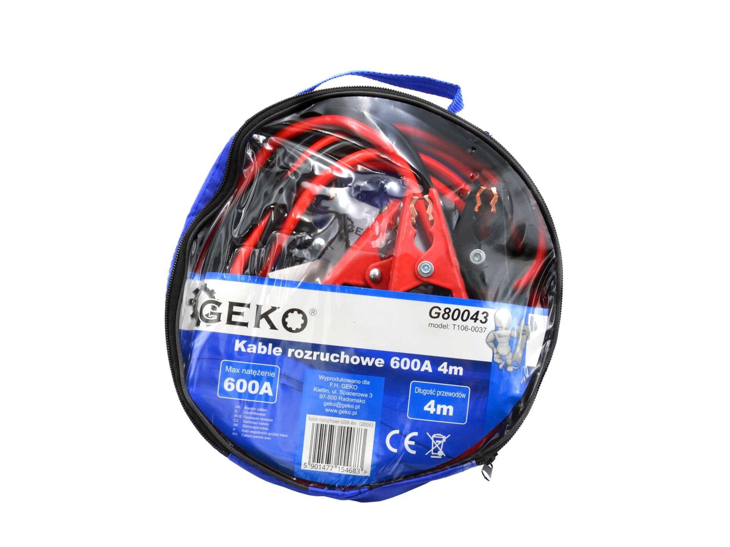 Cabluri de pornire 600A 4m, GEKO G80043