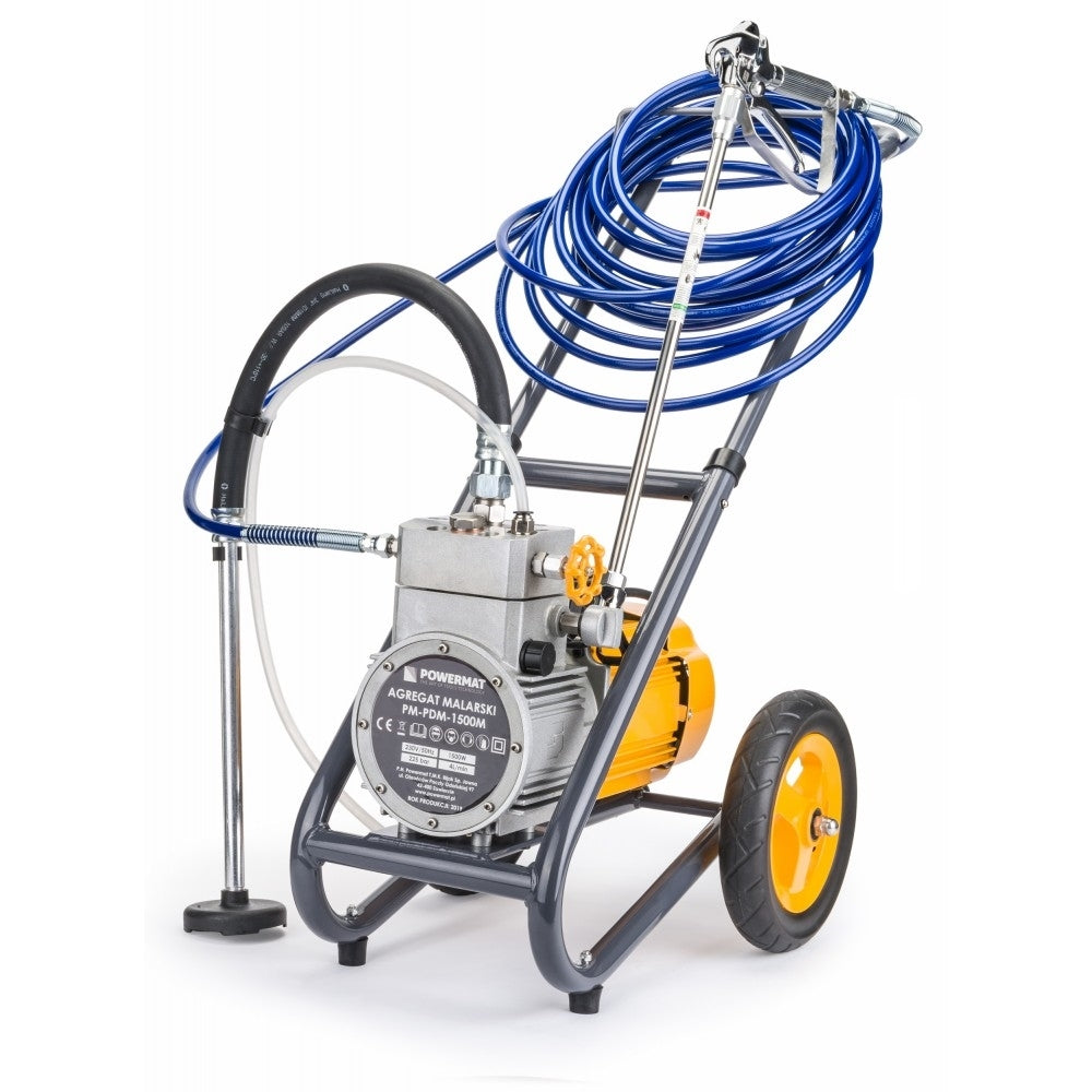 Pistol agregat de vopsire hidrodinamică 1500W, Powermat PM-PDM-1500