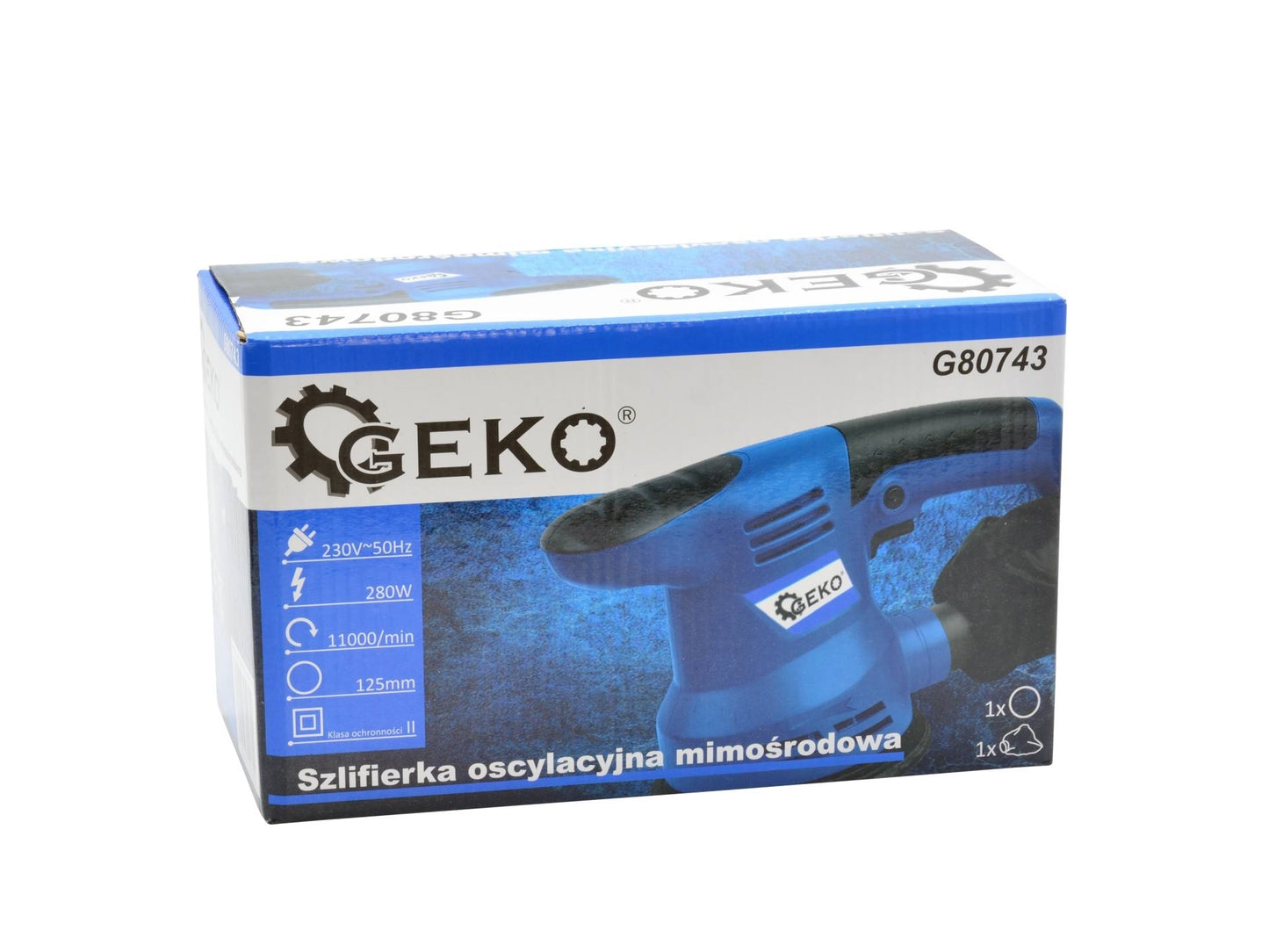 Szlifierka oscylacyjna mimośrodowa 125mm 280W (10)