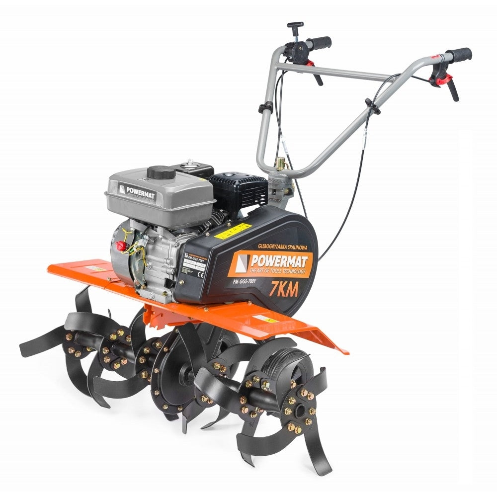 Motocultor pe benzina 7CP 150mm 98dB (A), Powermat PM-GGS-700Y