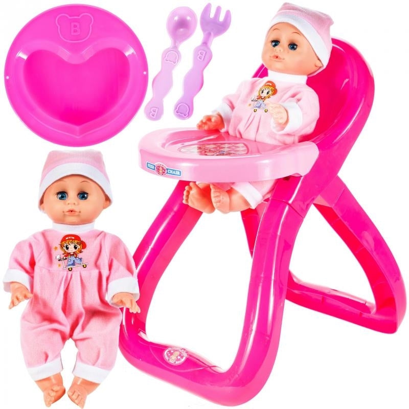 Scaun pentru hranirea papusilor, Malplay 106989