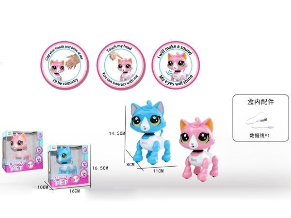 Kotek sterowany na baterię 2 kolory