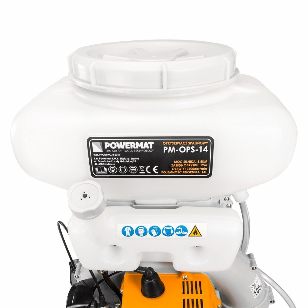 Atomizator benzina 14L 3,8CP, Powermat PM-OPS-14