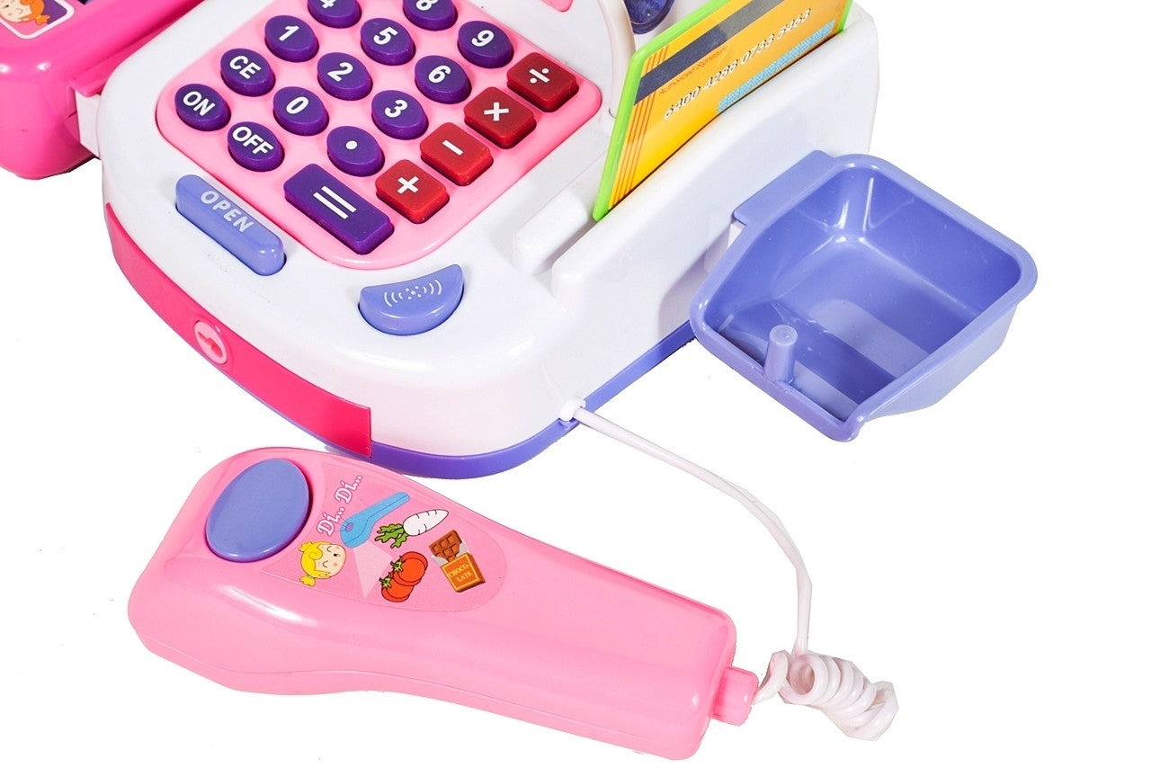 Casa de marcat cu carucior de cumparaturi, Malplay 101027