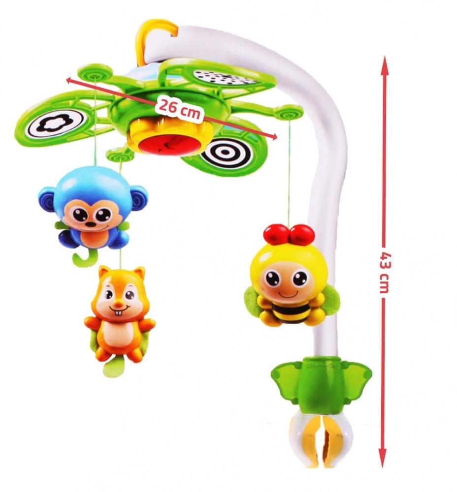 Carusel pentru patut cu animale, Malplay 100984