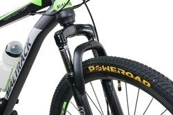 Bicicleta MalTrack MTB 26" TEAM-STEEL, culoare negru-verde