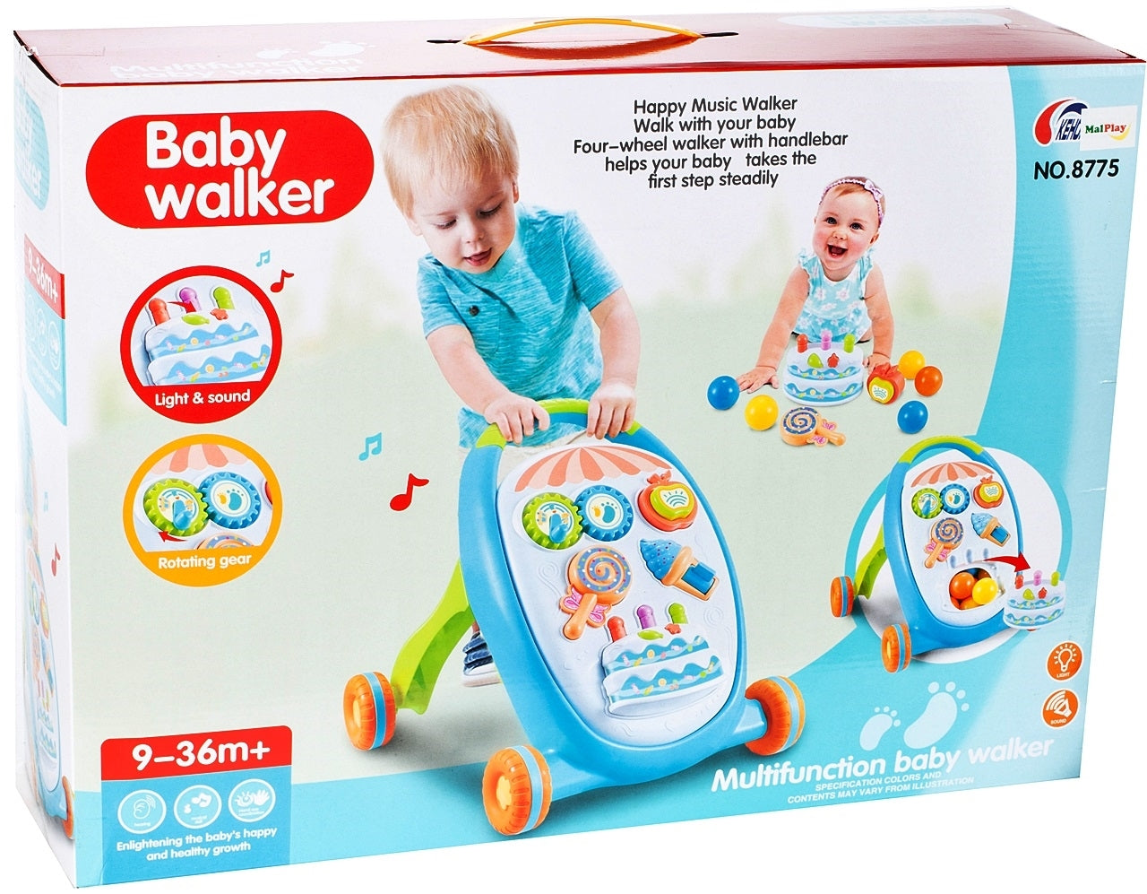 Impingator interactiv albastru, Malplay 106923