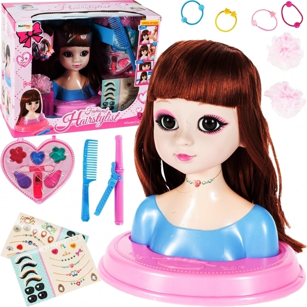 Cap de papusa pentru stilizare, Malplay 107064