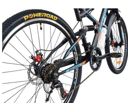 Bicicleta MTB 26" MalTrack Target BLUE/ORANGE 107762