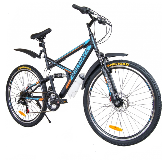 Bicicleta MTB 26" MalTrack Target BLUE/ORANGE 107762