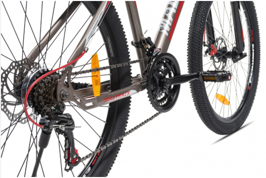 Bicicleta MTB 26" MalTrack SPORT gri/rosu, 107779