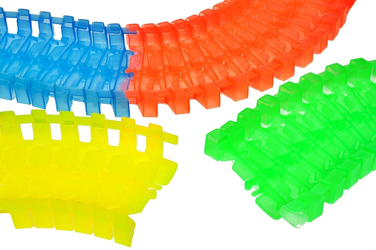 Pista stralucitoare cu vehicule 360 elemente, Malplay 107303