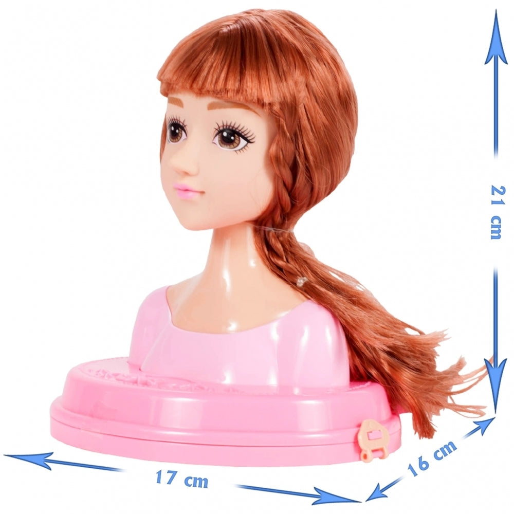 Cap de papusa + accesorii pentru stilizare, Malplay 107745