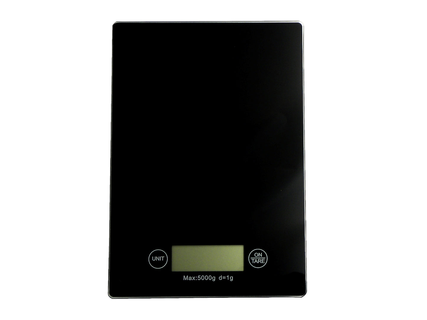 Cântar de bucătărie din sticlă LCD 5kg 23x16cm, GEKO GH03001