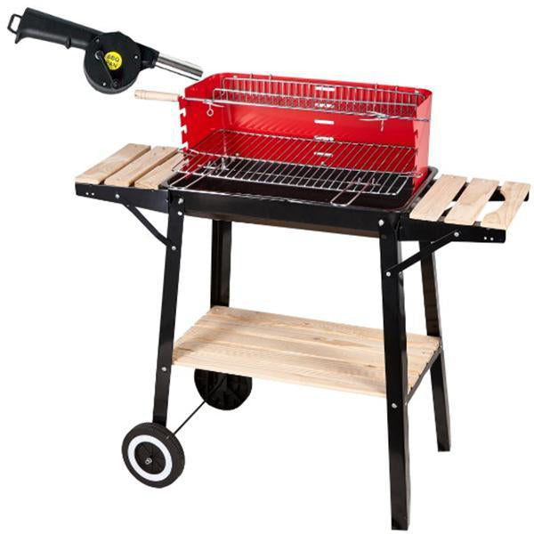 Gratar GrillMaster REDBend GM2000 cu suflator, Maltec 107659