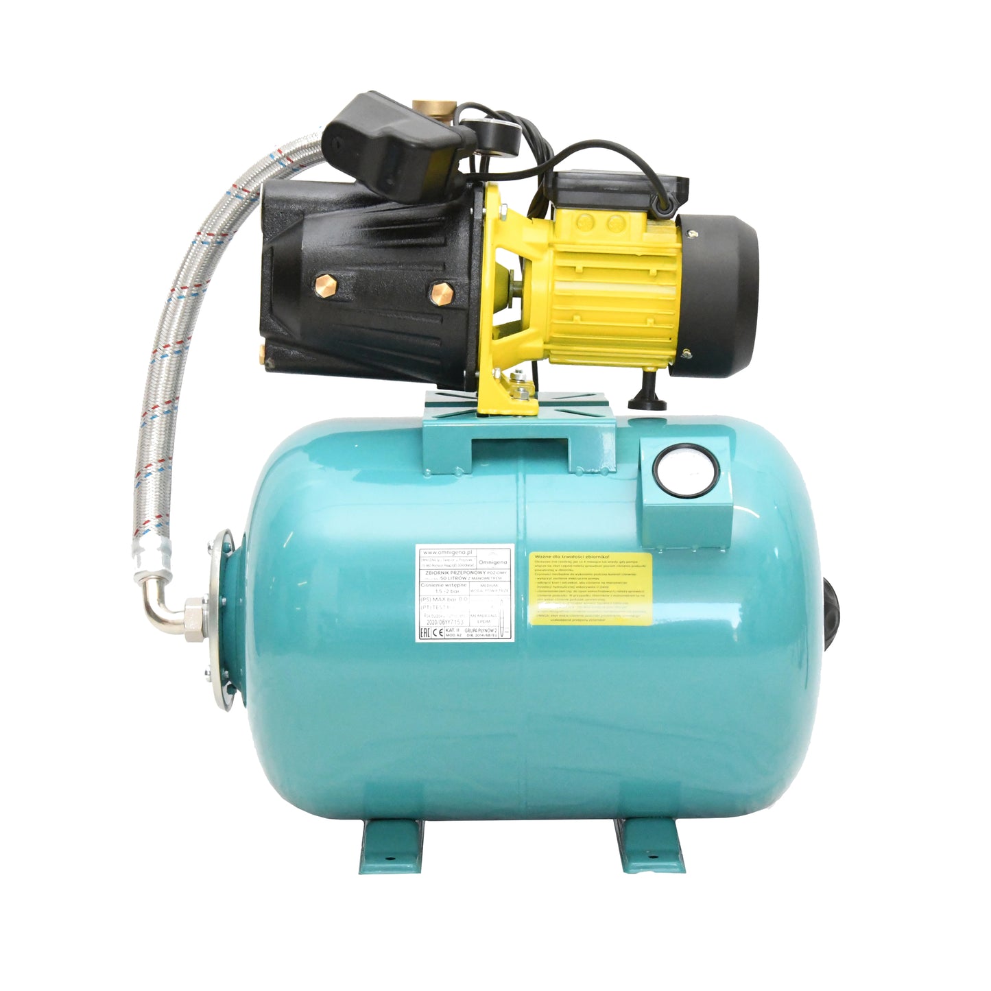 Hidrofor Maxima JY 100A/50M 1.1 kW rezervor 50 Litri cu manometru, 03020402/50M