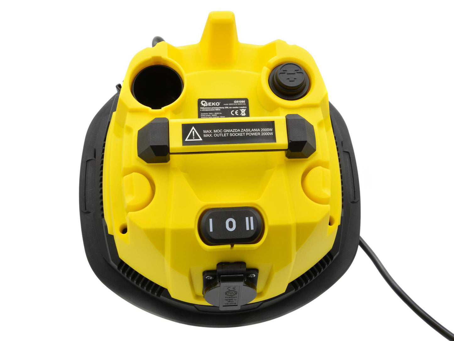 Aspirator industrial 25L 1800W, GEKO G81086