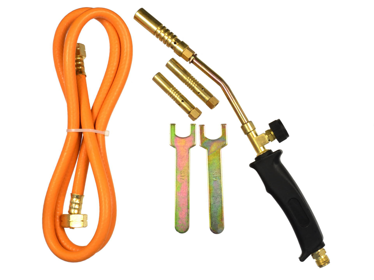 Arzator de gaz cu 3 varfuri 13/15/17mm, Geko G20002