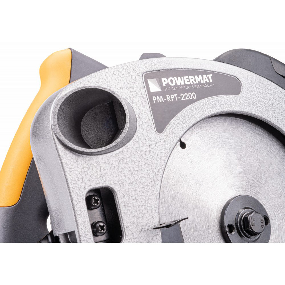 Fierastrau circular 185mm 2200W, Powermat PM-RPT-2200