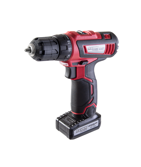Bormasina cu acumulator Li-ion 18V 2 x 1,5 Ah 38Nm RD-CDL28, Raider 030156