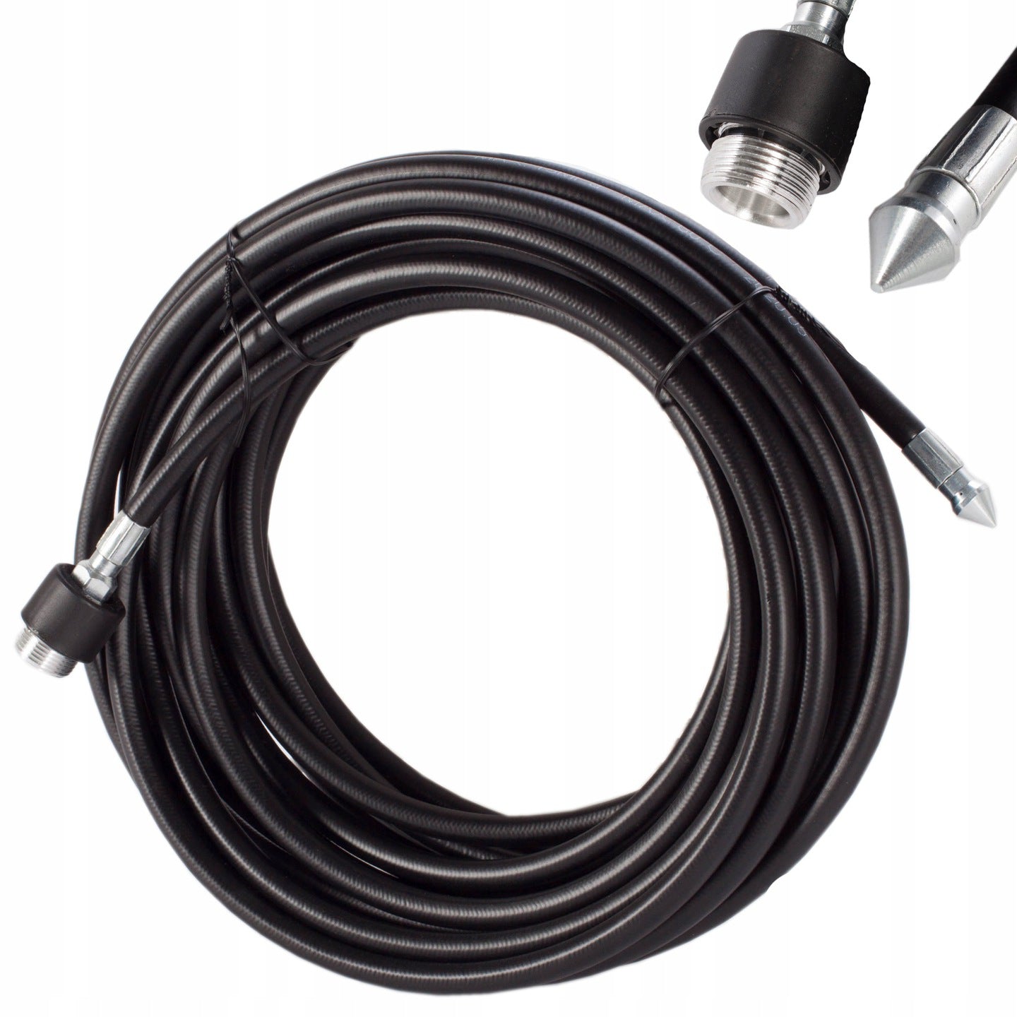 Furtun pentru desfundat tevi 10m x 10mm M22x1.5mm, MalTec 103893