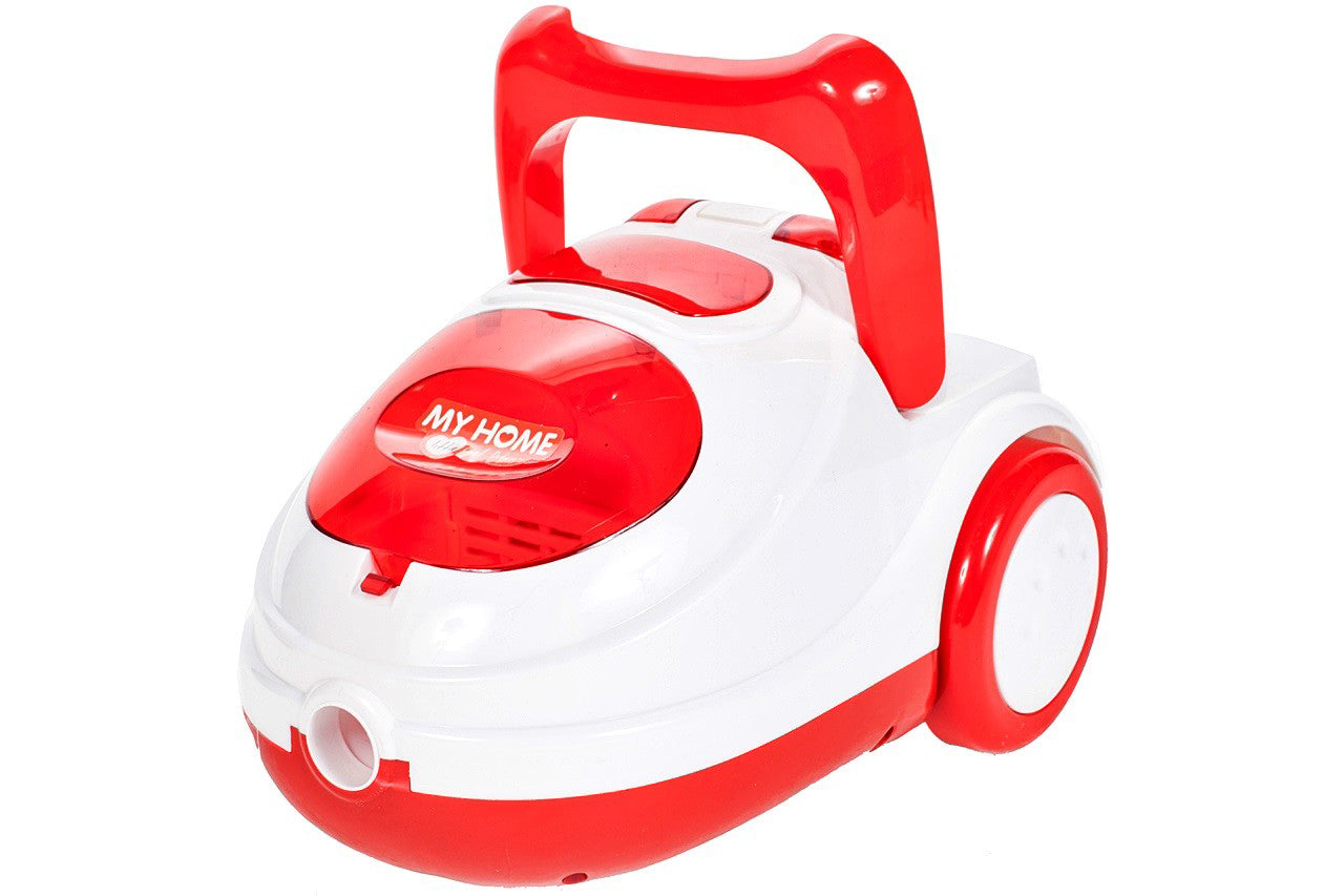 Aspirator rosu/alb cu bilute, Malplay 104993