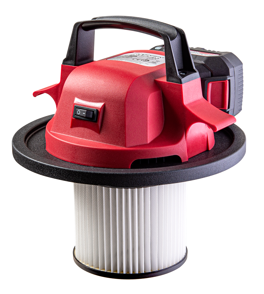 Aspirator de cenusa 20V Li-ion 15L fara acumulator RDP-SWC20, Raider 090315