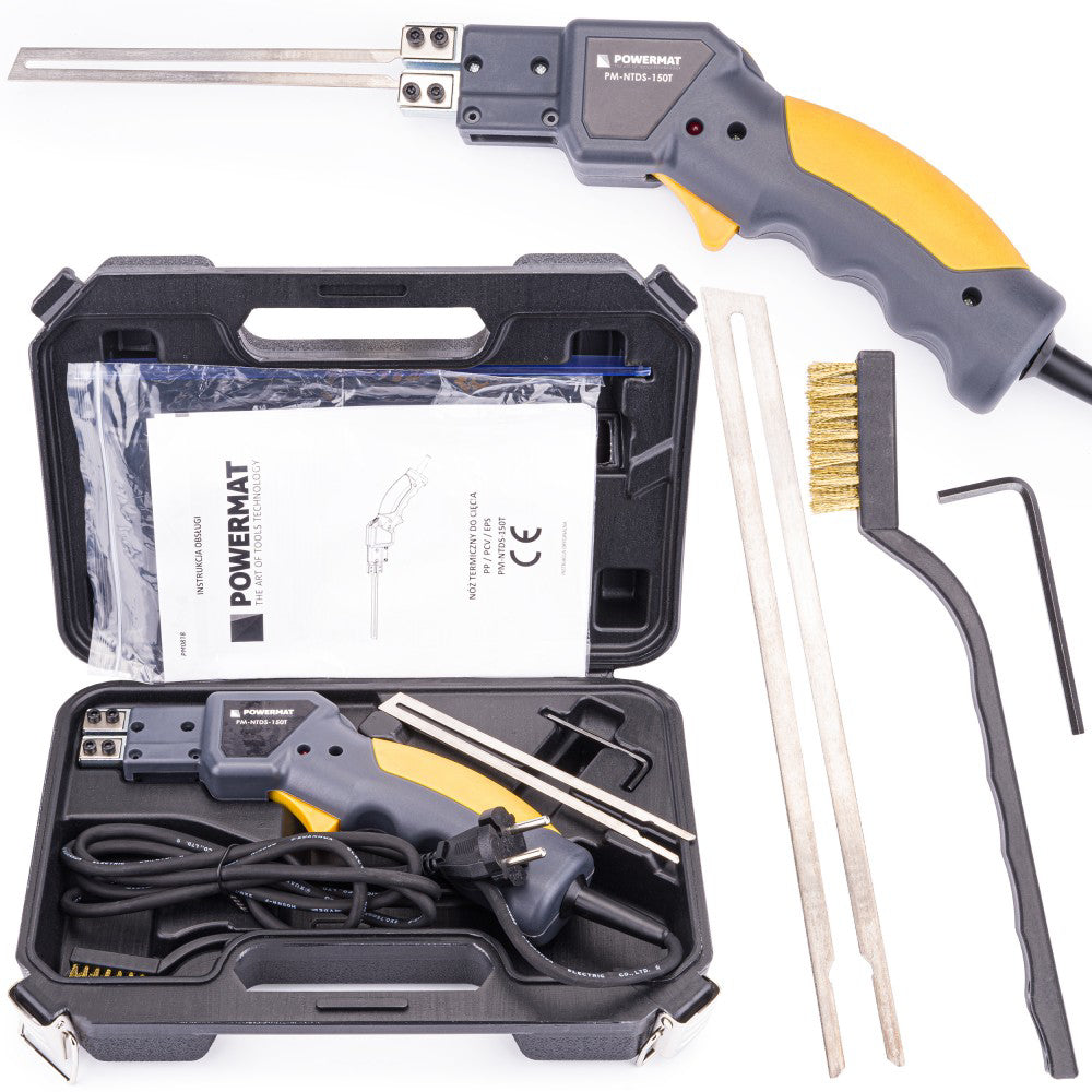 Cutit termic pentru polistiren/ PVC/ PP 150W, Powermat PM-NTDS-150T