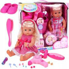 Papusa ANKA cu accesorii pentru par, Malplay 101375