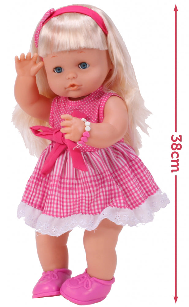 Papusa ANKA cu accesorii pentru par, Malplay 101375