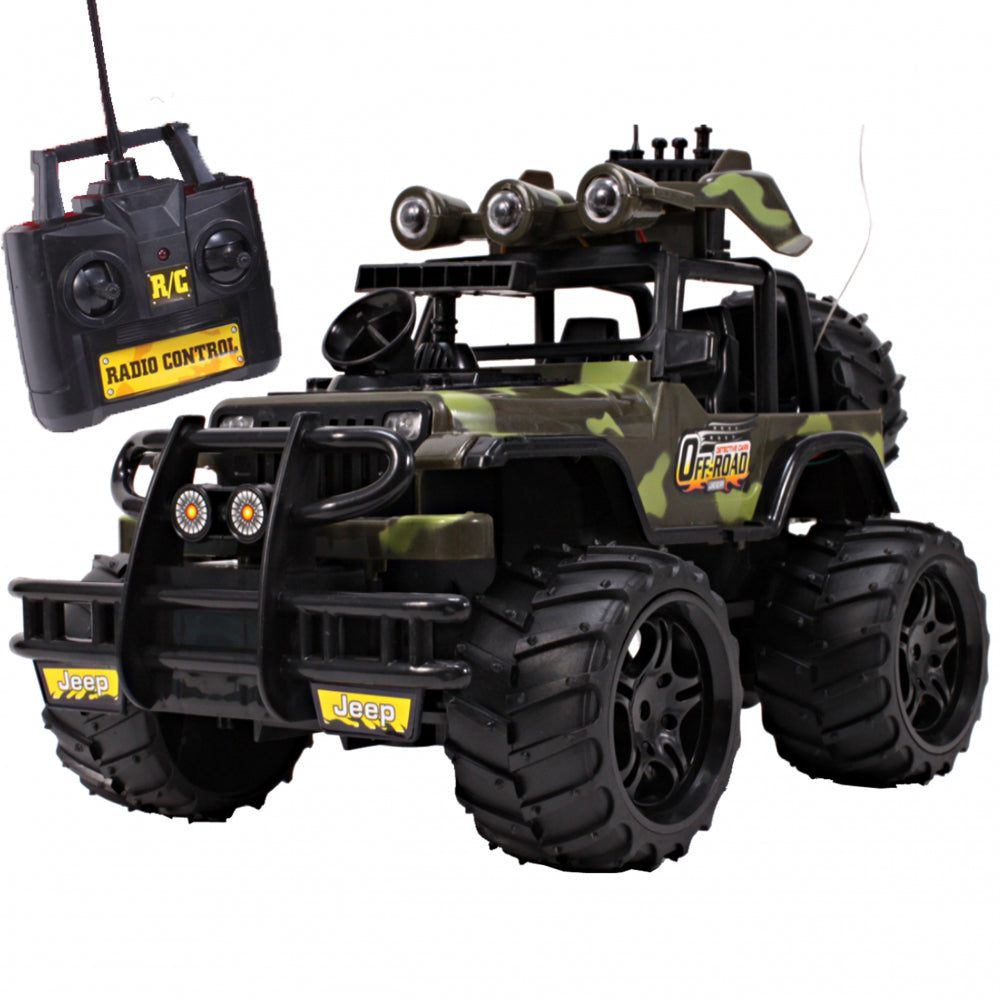 SUV militar cu încarcator si baterii, Malplay 103873