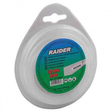 Fir pentru trimmer profil patrat 1.30mm x 15m, Raider 110209