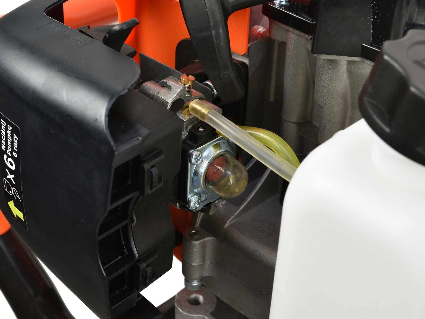 Foreza de pământ cu 3 burghie + adaptor 50cm, Geko G84020