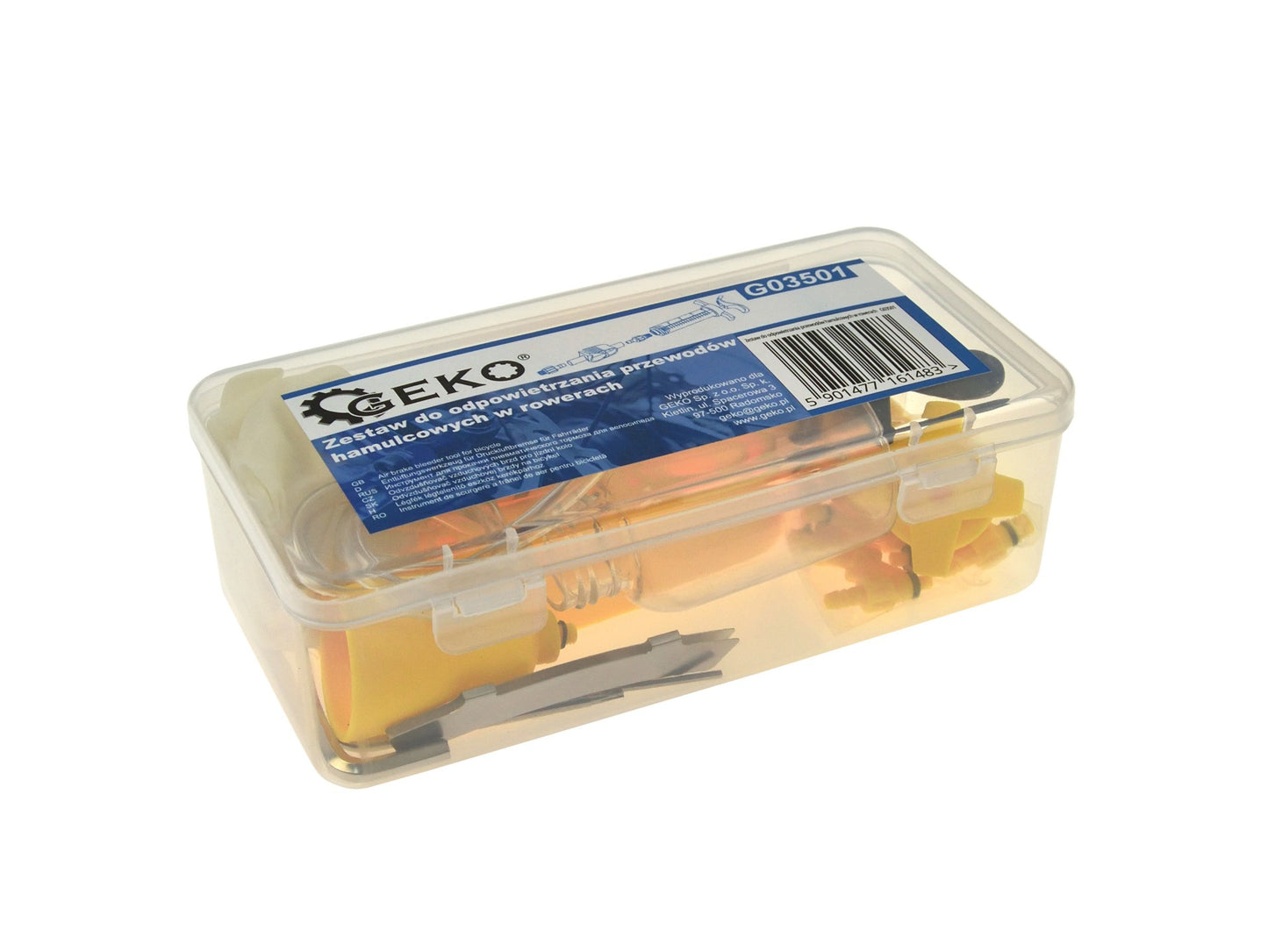 Kit pentru aerisirea frânelor la biciclete, GEKO G03501