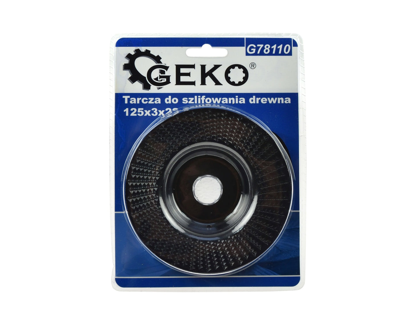 Disc pentru lustruirea lemnului 125x3x22,2mm, GEKO G78110