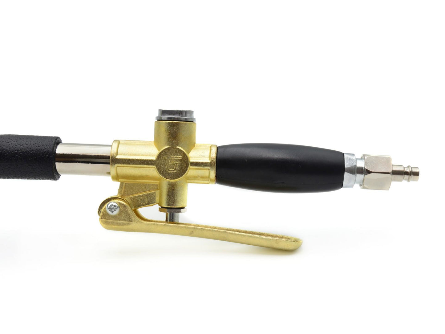 Masina pneumatica de tencuit pentru mortare de ciment pentru pereti + 4 duze, Geko, G03172