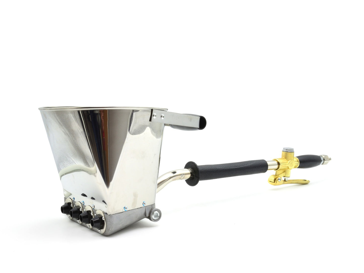 Masina pneumatica de tencuit pentru mortare de ciment pentru pereti + 4 duze, Geko, G03172