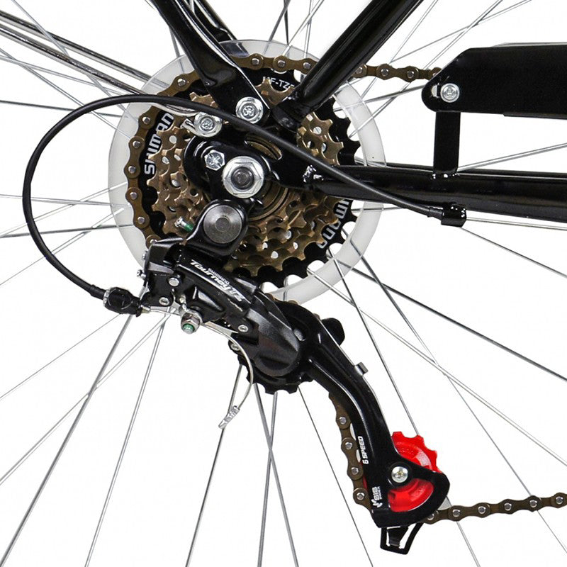Bicicleta MalTrack CityBike Dreamer 6 viteze 28”, culoare neagra
