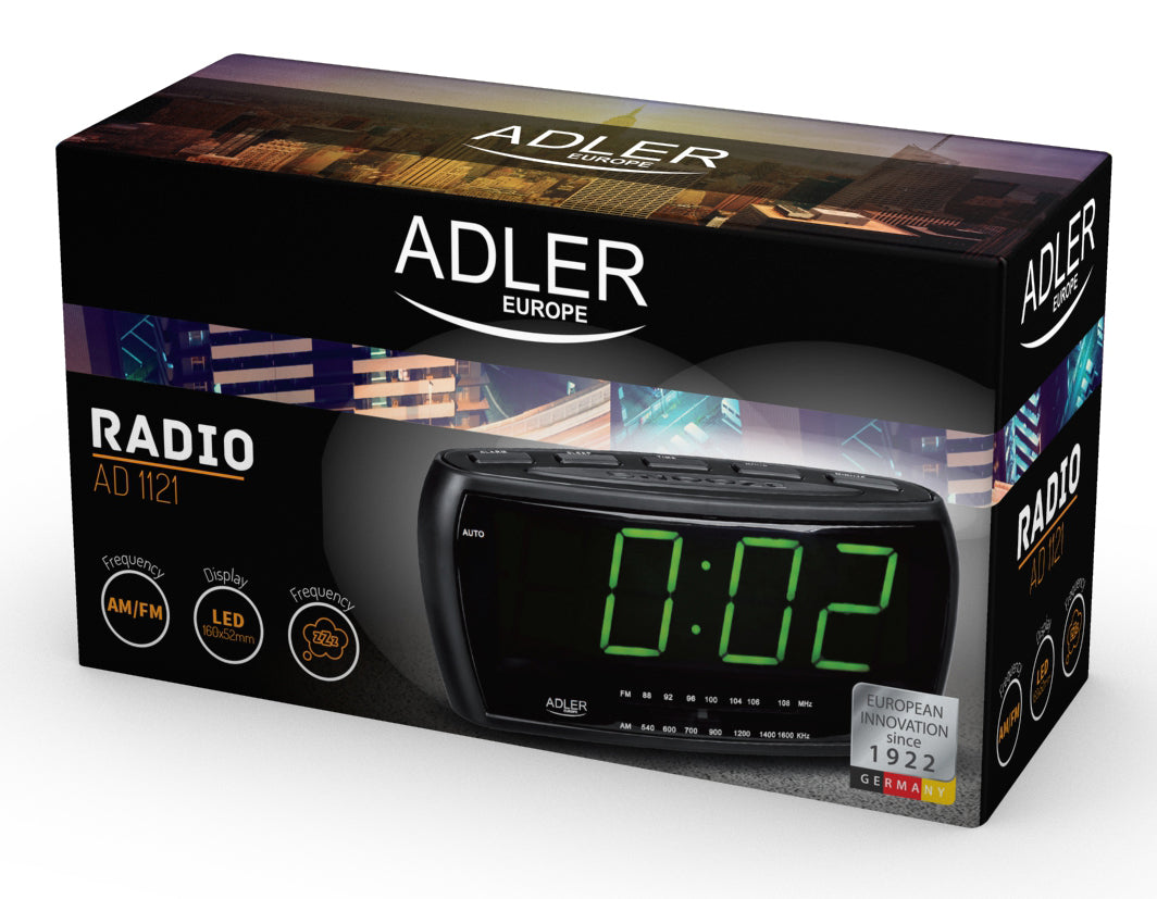Ceas digital cu alarma, Adler, AD1121