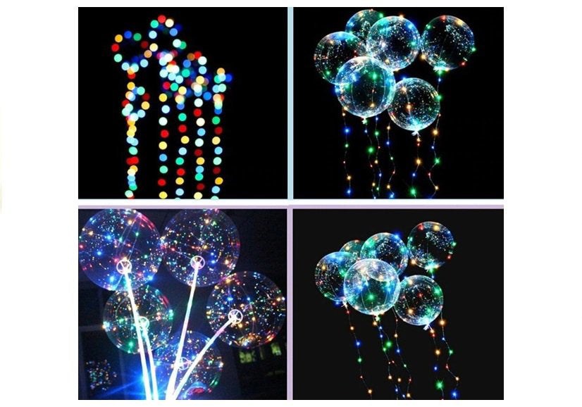 Balon stralucitor cu lumini LED, Lean, 3637