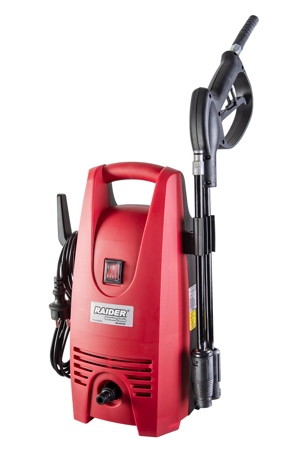 Aparat de spalat cu presiune 1400W 12MPa 6L/min RD-HPC05, Raider, 072103