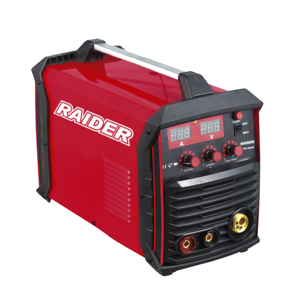 Aparat de sudura tip Inverter 2in1 MIG/MAG&MMA 160A RD-IW28, Raider, 077228